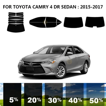 Комплект для УФ-тонировки автомобильных окон из нанокерамики для TOYOTA CAMRY 4 DR СЕДАН 2015-2017