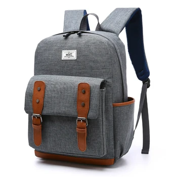 Новый Мужской Рюкзак Для ноутбука, Студенческий Рюкзак большой емкости, Повседневный Стиль, Школьные сумки, Дорожная сумка