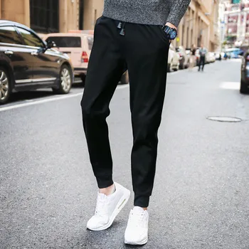 MRMT 2023, абсолютно новые осенне-зимние мужские брюки, однотонные повседневные брюки с завязками на талии для мужских ног, брюки