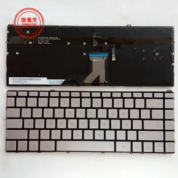 Клавиатура ноутбука US/LA/SP/PO для HP Spectre 13-AC 13-AH 13-AG 13-AD 13-AE 13-BF 13-CA с подсветкой на английском языке