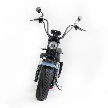 Оптовые Электрические мотоциклы мощностью 2000 Вт для взрослых, Электрический скутер Citycoco Со съемной батареей 60 В