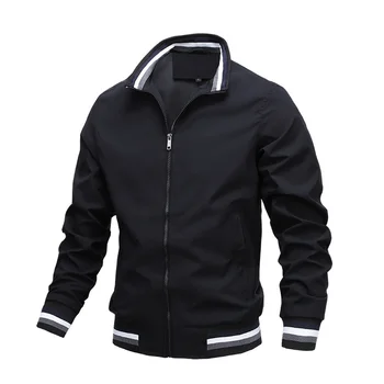 Военная Куртка Militari, мужская винтажная ветровка, мужская холодная куртка с застежкой-молнией, оверсайз, техническая одежда, мотоциклетный кардиган