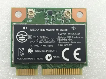 Новая Беспроводная карта Mediatek MT7630E Half MINI PCI-E 300 Мбит/с Wlan WIFI Для Bluetooth-совместимой беспроводной карты 4.0 Для HP 710418-001 709011-001