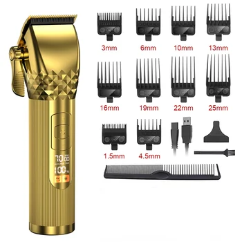 Машинка для стрижки волос с переменной скоростью и триммер для стрижки волос brostyle 0 мм, электробритва, Триммер для мужчин, Парикмахерская бритва, T-образный инструмент для бритья