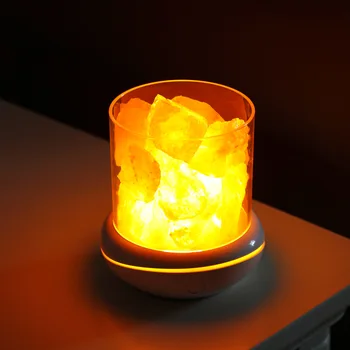 Amazon взрывает отрицательную ионную ароматерапевтическую лампу USB для дома, спальни, красочную гималайскую соляную каменную лампу