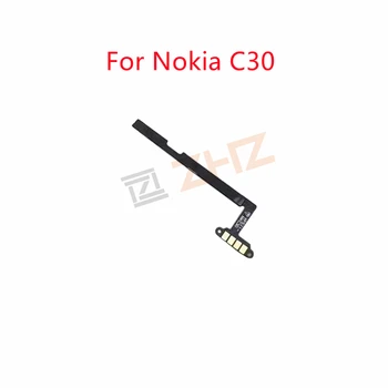 для Nokia C30 Боковая кнопка включения громкости Переключатель включения выключения гибкого кабеля Запасные части для ремонта Гибкого кабеля