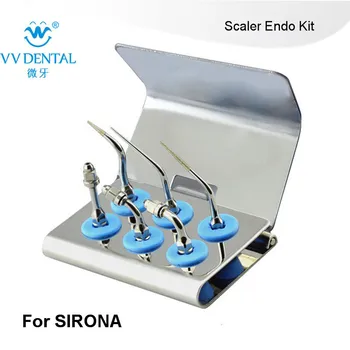 Sirona Dental Scaler Endo Tip Set Подходит Для Периосонического Средства для чистки зубов Sirosonic SIROSON Dentist Оптом От Производителя