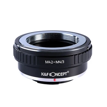 Переходное Кольцо для объектива камеры K & F CONCEPT для Объективов с винтовым креплением M42 к Micro 4/3 Для Olympus Panasonic G5 GF1 GF2 GF3 Аксессуары