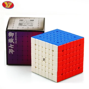 [ECube] Волшебный магнитный куб Yongjun Yufu V2M 7x7x7, профессиональные магниты, головоломка, скоростные магниты Cubo, развивающие игрушки 7x7