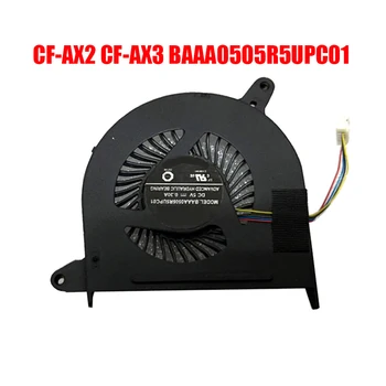 Вентилятор процессора ноутбука Для Panasonic For Let's note CF-AX2 CF-AX3 BAAA0505R5UPC01 DC5V 0.3A Новый