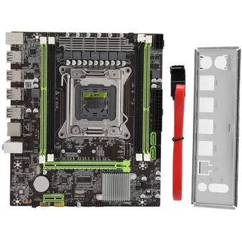 Материнская плата X79 с чипом X79 LGA 2011 Материнская плата SATA3 Поддерживает память REG ECC и процессор Xeon E5 DDR3