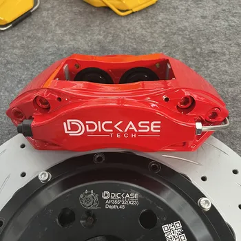 Dickass Big Brake Kit 4 Крышки Суппорта Для Поломки автомобиля, Высокоэффективное Обновление Тормозной Системы для VW Passat cc 3c b7 3bg