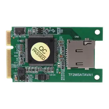 Карта Micro SD TF в Mini PCI-E mSATA SSD твердотельный накопитель Адаптер Конвертер для ПК Аксессуары для ноутбуков