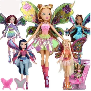 Believix Fairy & Lovix Fairy Rainbow Красочные Фигурки девочек-кукол Fairy Bloom Куклы с Классическими игрушками в подарок для девочки