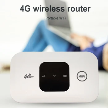 4G LTE WiFi Маршрутизатор 150 Мбит/с Портативный Беспроводной MiFi модем 2800 мАч Мобильный широкополосный доступ со слотом для sim-карты, наружная карманная точка доступа Wi-Fi