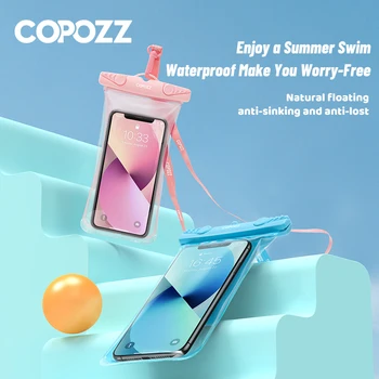 COPOZZ Обновленная версия, Универсальный водонепроницаемый чехол для телефона iPhone Xiaomi Samsung, Подводный чехол, чехол для мобильного телефона