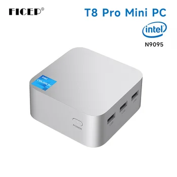 Мини-ПК T8 Pro Gateway Windows 11 Pro Intel Celeron N5095 2,9 ГГц Мини-ПК с двойной локальной сетью DDR4 8 ГБ 128 ГБ SSD WIFI5 BT4.2 Карманный мини-ПК