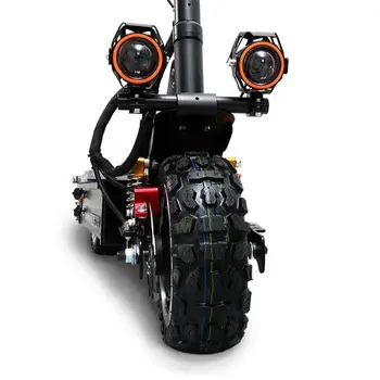 Профессиональный электрический скутер хорошего качества 11 дюймов 5600 Вт с двумя двигателями для взрослых
