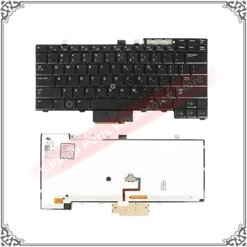 Оригинальная американская клавиатура Для ноутбука DELL E6400 E6410 E6500 M2400 M4500 PP27L M4400 С Указательной ручкой С подсветкой
